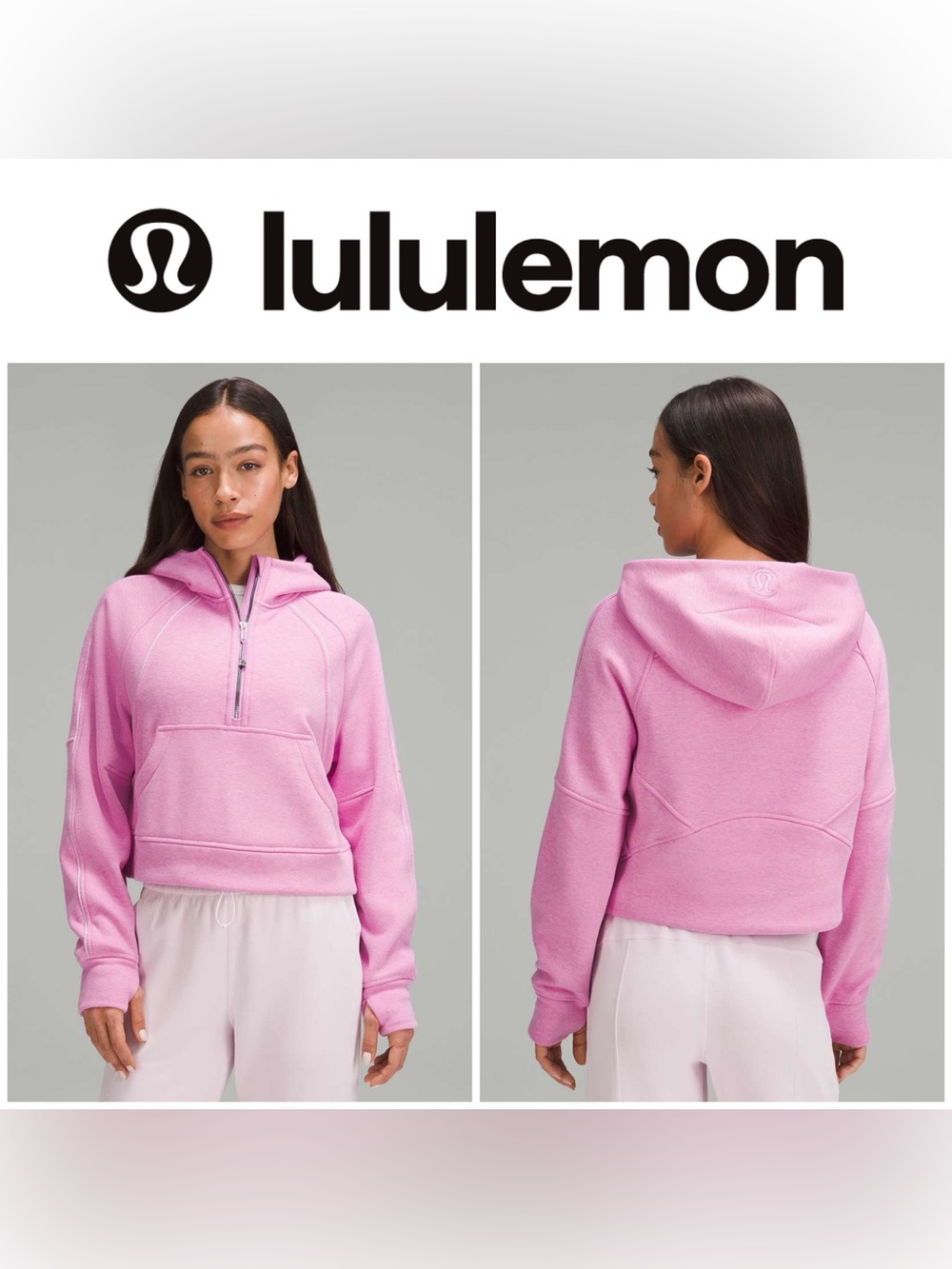 🍋 Lululemon Scuba Oversized Half-Zip Hoodie *Plush 2023